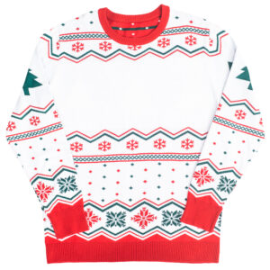 Custom Fast Ugly Sweater (Red Green Trees)
