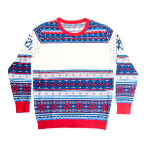 Custom Fast Ugly Sweater (Red Blue)