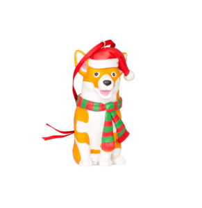 Christmas Corgi Custom Ornament