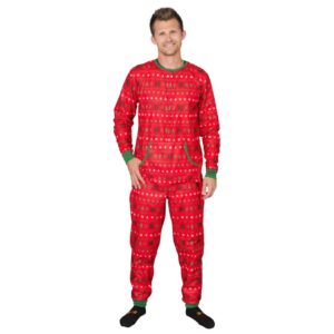 Red Custom Family Christmas Jumpsuit