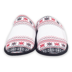 Red and Black Custom Slippers