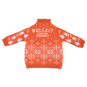 Bulleit Frontier Whistkey Bottle Sweater