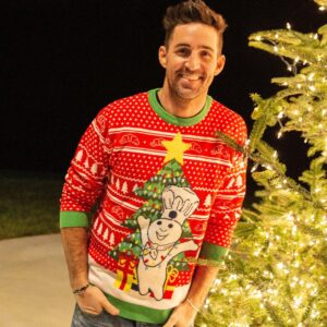 Pillsbury Dough Boy Christmas Sweater