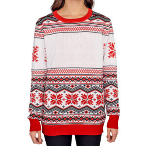 Custom Fast Ugly Sweater (Red Black)