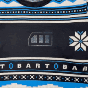 Ugly Christmas Sweater with LED Display